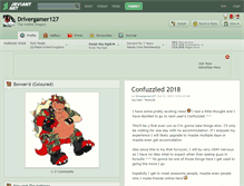 Tablet Screenshot of drivergamer127.deviantart.com