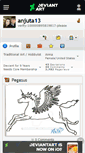 Mobile Screenshot of anjuta13.deviantart.com