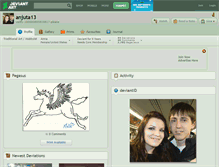Tablet Screenshot of anjuta13.deviantart.com