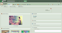 Desktop Screenshot of bangisal.deviantart.com