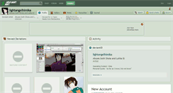 Desktop Screenshot of lightangelhimika.deviantart.com