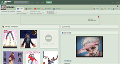 Desktop Screenshot of gedusan.deviantart.com