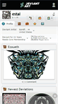 Mobile Screenshot of estal.deviantart.com