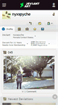 Mobile Screenshot of nyxspyche.deviantart.com