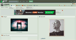 Desktop Screenshot of crilleb50.deviantart.com