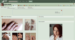 Desktop Screenshot of kioko-misaki.deviantart.com
