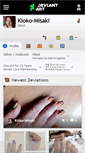 Mobile Screenshot of kioko-misaki.deviantart.com
