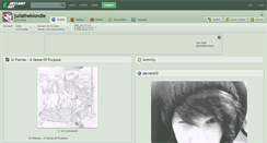 Desktop Screenshot of juliatheblondie.deviantart.com
