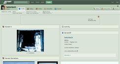 Desktop Screenshot of betontech.deviantart.com