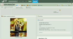 Desktop Screenshot of anime-naruto-fans.deviantart.com