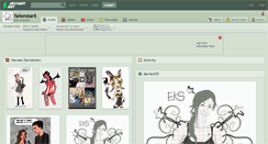 Desktop Screenshot of fallenstar8.deviantart.com