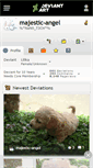 Mobile Screenshot of majestic-angel.deviantart.com