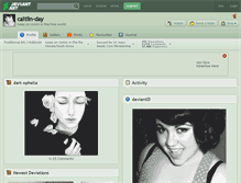 Tablet Screenshot of caitlin-day.deviantart.com