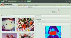 Desktop Screenshot of claycupcakes4.deviantart.com
