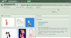 Desktop Screenshot of brittanyandjeanette.deviantart.com