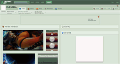 Desktop Screenshot of pedro9666.deviantart.com