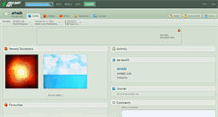 Desktop Screenshot of amads.deviantart.com