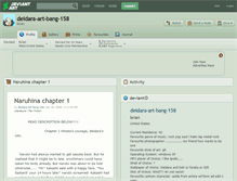 Tablet Screenshot of deidara-art-bang-158.deviantart.com