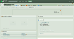 Desktop Screenshot of leapoldsgirlfriend.deviantart.com