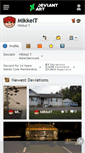 Mobile Screenshot of mikkelt.deviantart.com