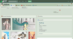 Desktop Screenshot of mojikung.deviantart.com