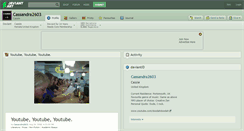 Desktop Screenshot of cassandra2603.deviantart.com