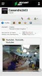 Mobile Screenshot of cassandra2603.deviantart.com