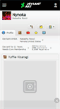 Mobile Screenshot of nynoka.deviantart.com