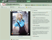 Tablet Screenshot of opgenderswaplovers.deviantart.com