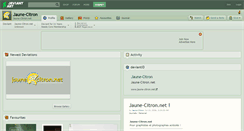 Desktop Screenshot of jaune-citron.deviantart.com