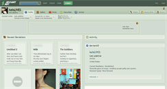 Desktop Screenshot of kelslives.deviantart.com