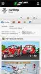 Mobile Screenshot of darkblip.deviantart.com