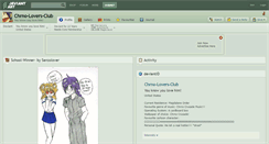 Desktop Screenshot of chrno-lovers-club.deviantart.com