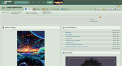 Desktop Screenshot of lostprophetxtian.deviantart.com
