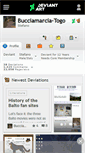 Mobile Screenshot of bucciamarcia-togo.deviantart.com