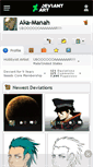Mobile Screenshot of aka-manah.deviantart.com