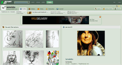 Desktop Screenshot of lamelobo.deviantart.com
