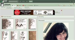 Desktop Screenshot of 1000heads.deviantart.com