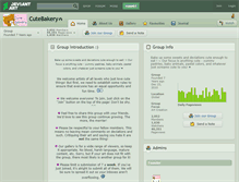 Tablet Screenshot of cutebakery.deviantart.com