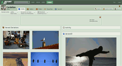 Desktop Screenshot of cordelion.deviantart.com