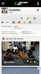 Mobile Screenshot of cordelion.deviantart.com