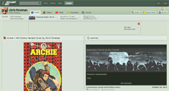 Desktop Screenshot of chris-foreman.deviantart.com