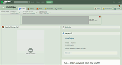Desktop Screenshot of muscleguy.deviantart.com