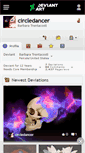 Mobile Screenshot of circledancer.deviantart.com
