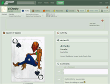 Tablet Screenshot of d-cheshy.deviantart.com