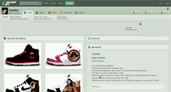 Desktop Screenshot of iconixx.deviantart.com