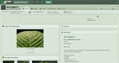Desktop Screenshot of dancingkat33.deviantart.com