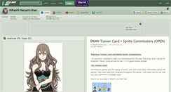 Desktop Screenshot of mihashi-harumi-chan.deviantart.com