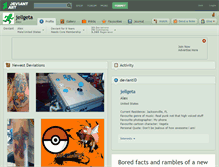 Tablet Screenshot of jellgeta.deviantart.com
