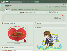 Tablet Screenshot of chriserony.deviantart.com